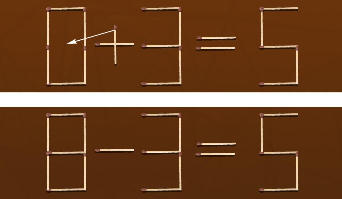 Τεστ IQ: πρέπει να γυρίσετε μόνο ένα σπίρτο