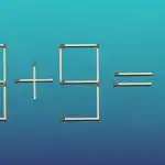 Ποιο σπίρτο πρέπει να μετακινηθεί για να γίνει σωστή η